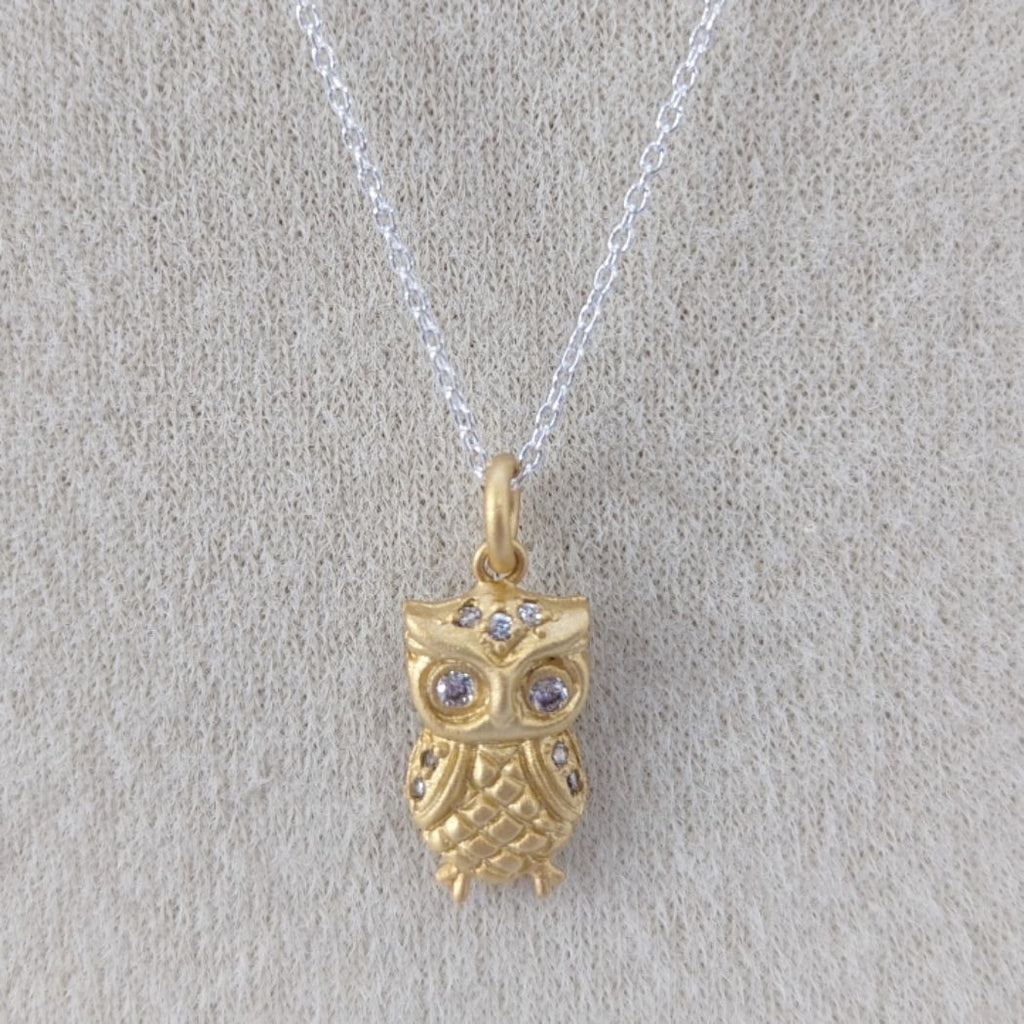 Petite Owl Necklace