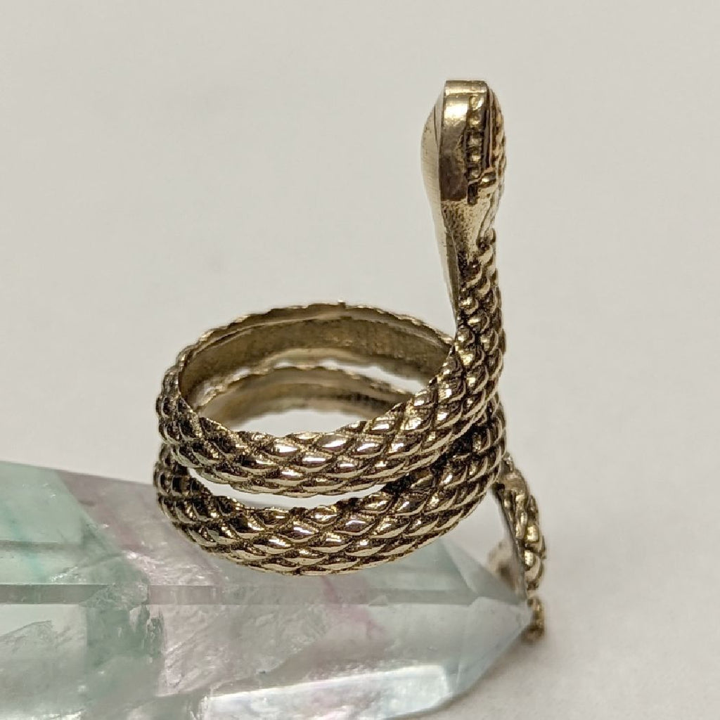 Kingsnake Brass Ring