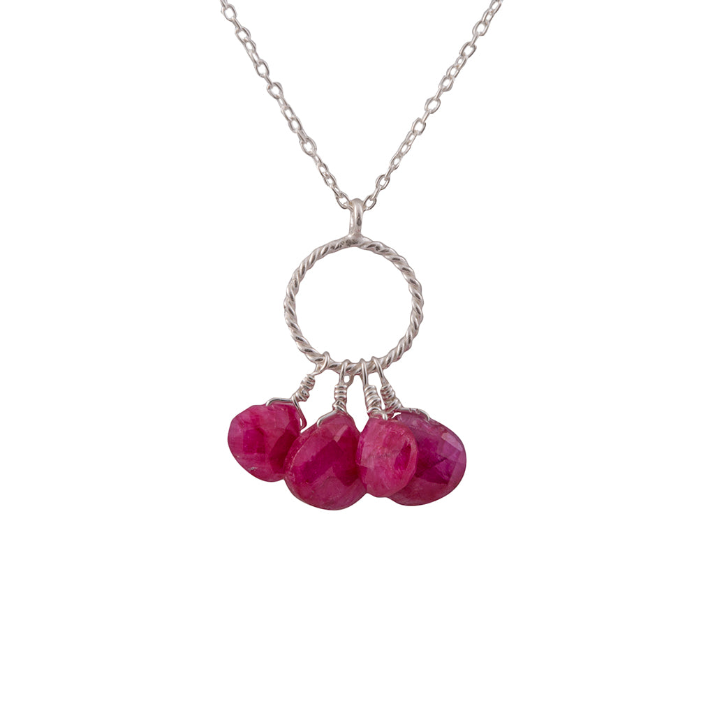 Aurora 4-Stone Necklace