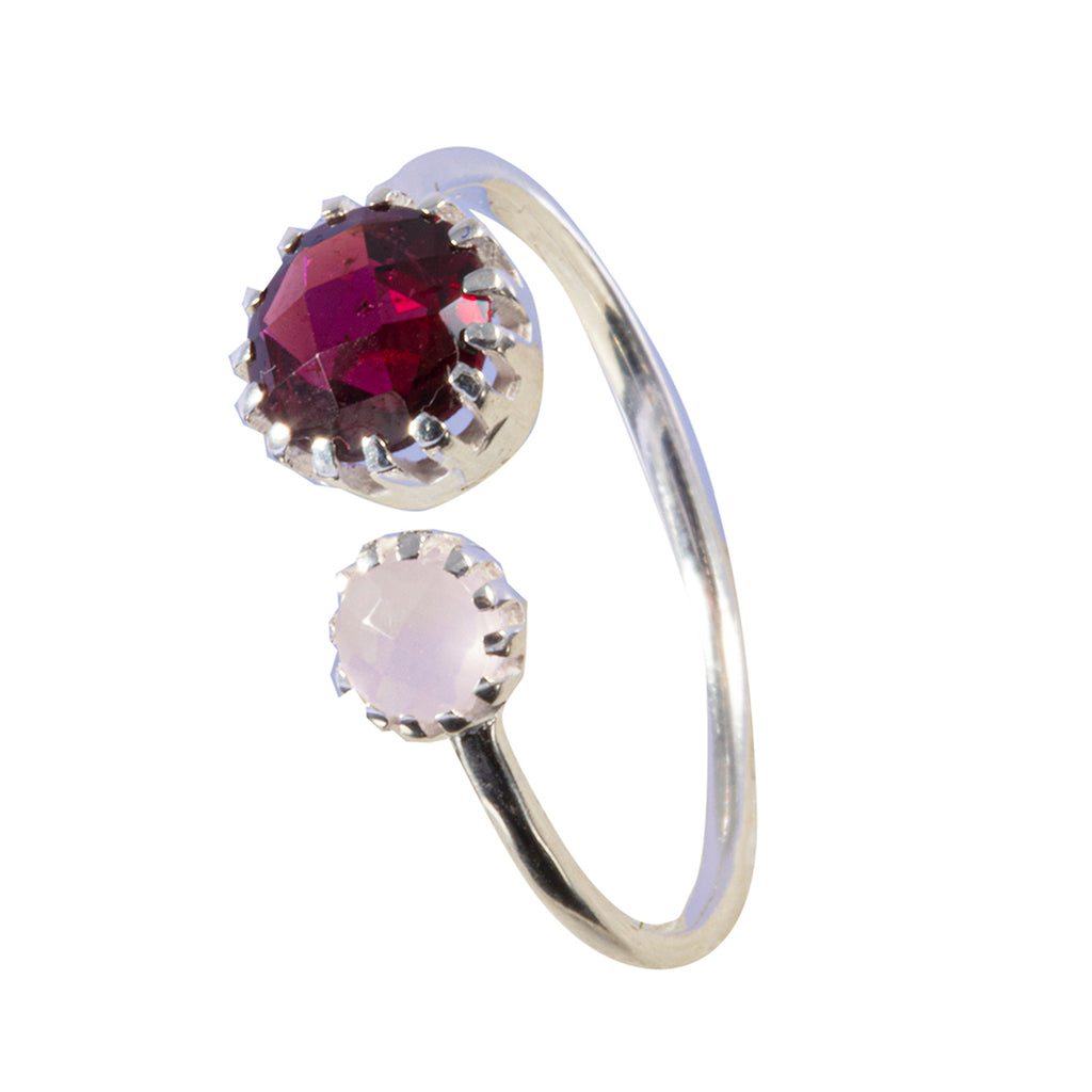 Diana Multi-Stone Sterling Silver Ring