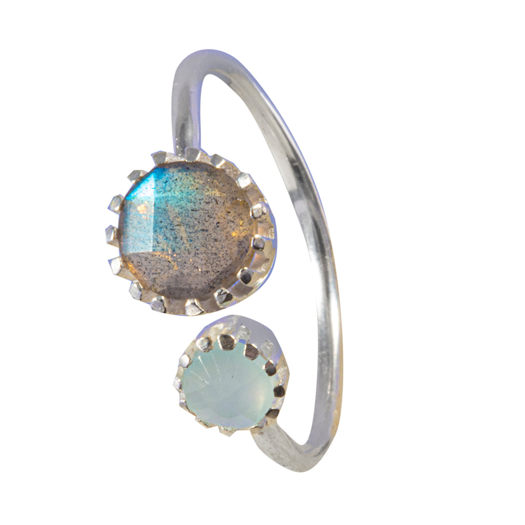 Diana Multi-Stone Sterling Silver Ring