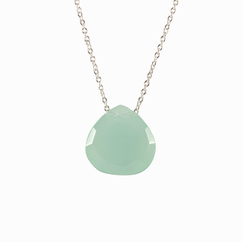 Celine Drop Gemstone Necklace